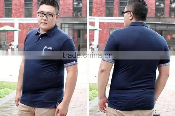 men short sleeve fat men polo shirts 5xl