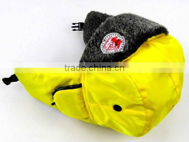 Fashion Avitor Bomber Custom Logo Baby Kid Winter Hat with Ear Flaps
