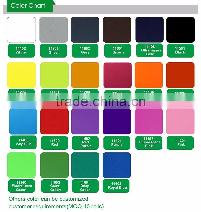 Qingyi heat transfer factory wholesale pu heat transfer vinyl sheets