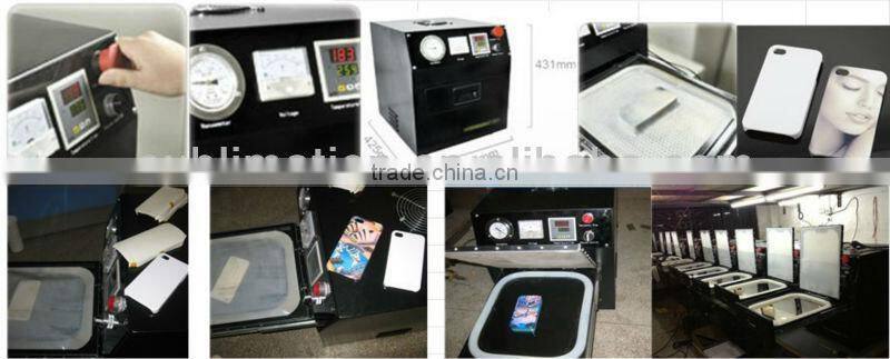 single working 3d dye sublimation vacuum heat press printing machine