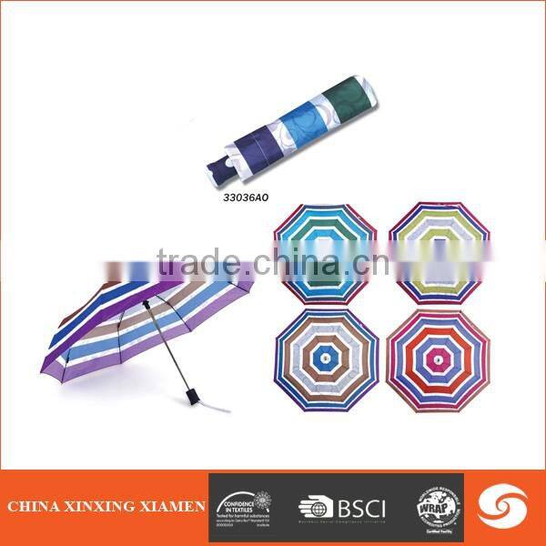 sunning rain 3 folding auto open umbrella for lady