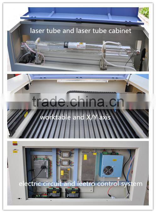 MC9060 High Value cnc mini label laser cutting machine with CE FDA