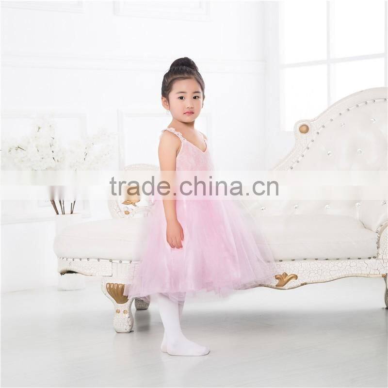Summer boutique girl clothing dress fashion flower girl dress high quality wedding prince dress