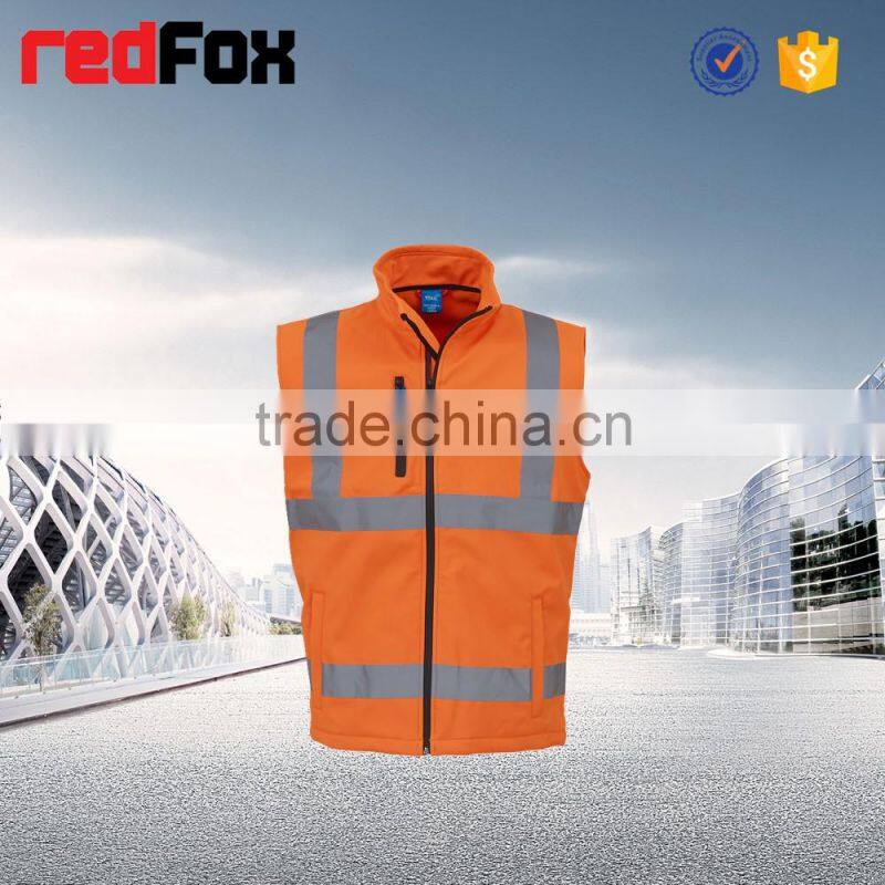 wholesale safety reflective sleeveless winter jacket