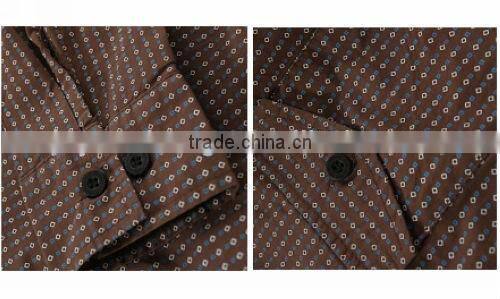 long sleeve spot pattern cute couple shirts design