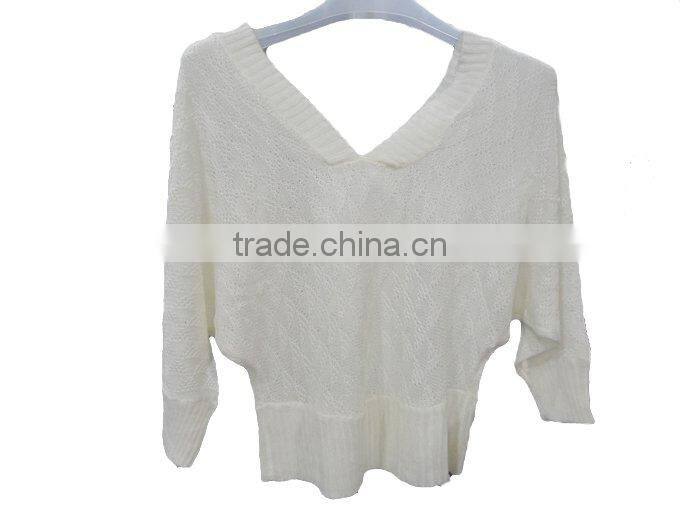 winter beautiful soft cotton cape lady fancy sweater