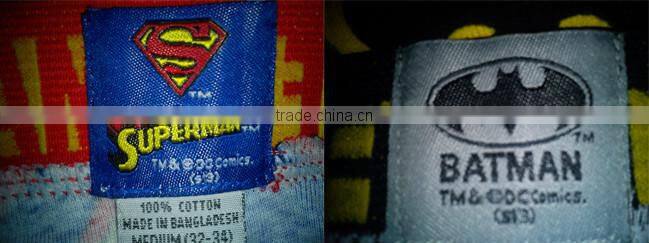 Super Hero Knit Boxer Shorts Wholesale Underwear Children