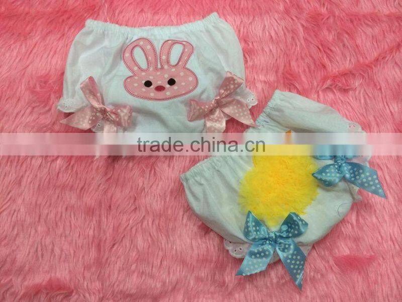 2014 new baby girls easter bunny chick baby bloomer