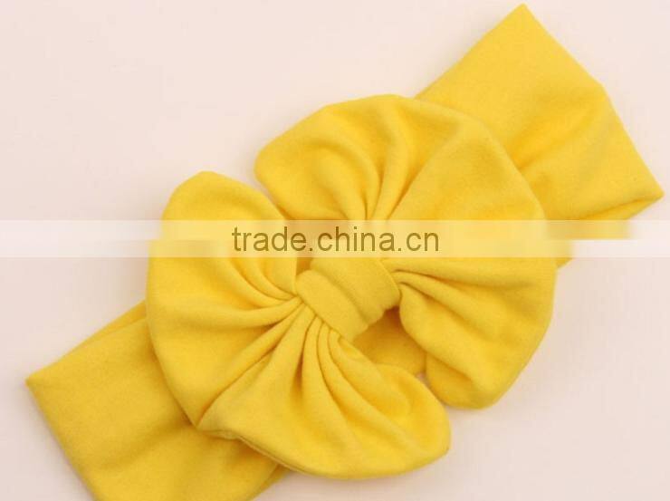 Dupioni Silk Baby Headband Kids Hair Accessories with Lace Rhinestone