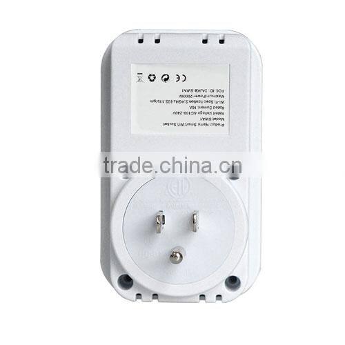 Smart Plug WIFI Mobile Phone Timing Switch Socket Remote Control Smart Home