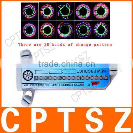 Programable colourful led bike light