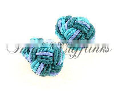 silk knot cufflinks