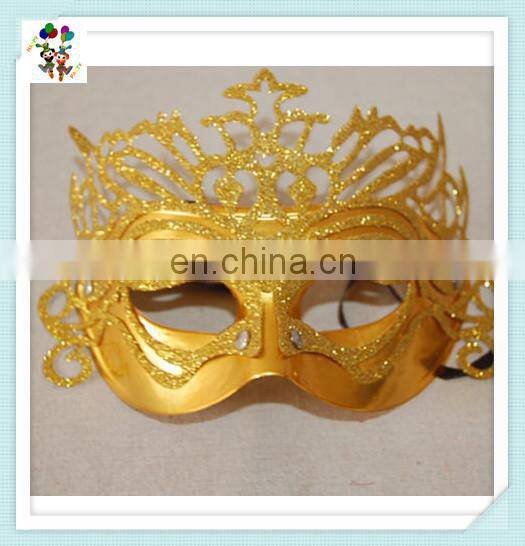 Fancy Dress Venetian Golden Glitter Masquerade Party Masks HPC-0439
