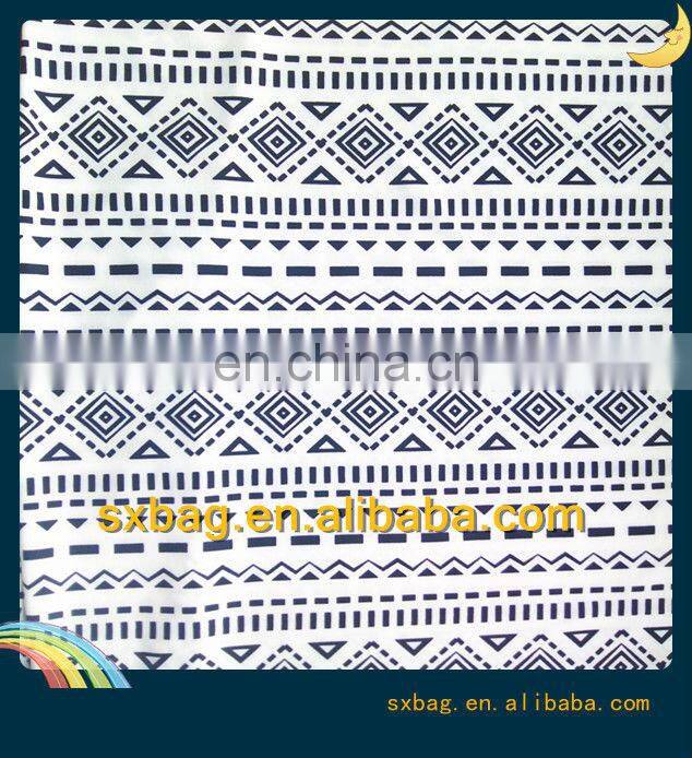 FDY polyester printed digital custom knitting fabric Jersey for lady dress garment