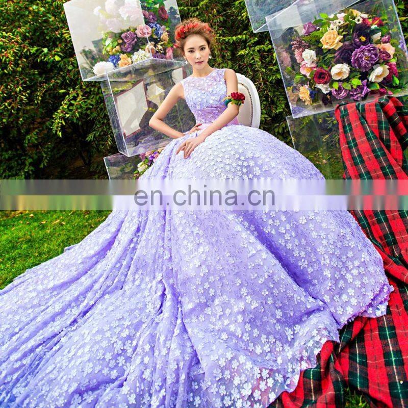 1A416 Wholesaler Fairy Flowers Chinese style Customize Beading Evening Dresses Alibaba