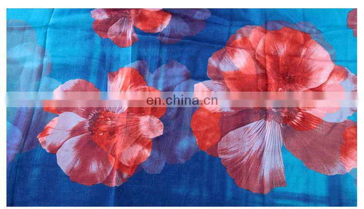 Lingshang silk scarf female chemical fiber scarf ultralarge thin summer sunscreen cape beach towel scarf long design