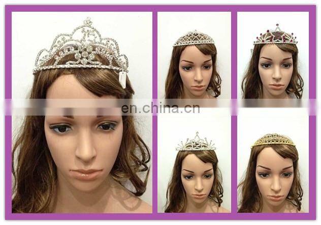 Bailange new arrival Hair Accessories fancy big pageant crowns for sale
