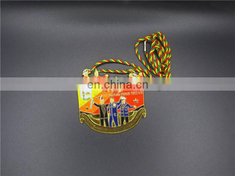 High quality die casting MOQ 10 car emblem medal