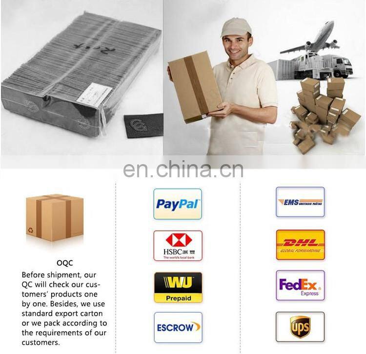 China facroty factory custom printed embossed leather patch