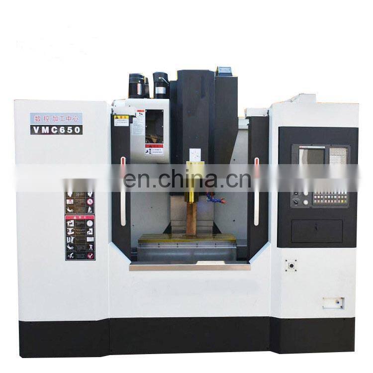 Vmc650 High speed china automated 3axis vertical cnc milling machine for metal