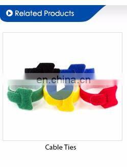 Wholesale back to back double side hook and loop, fastener tape from OEM factory