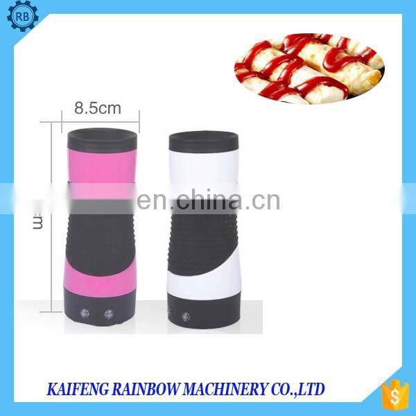 Delicious nutrition easy to operate egg roll cup making machine with charger