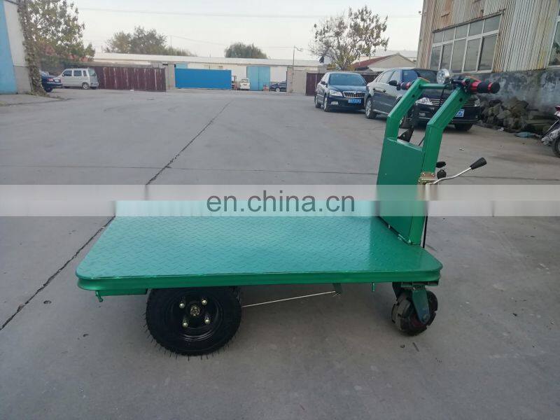 Goods handcart trolley with 48v for heavy weight /Electric hand trolley