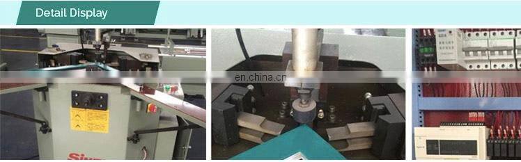 Aluminum used windows corner crimping machine/Aluminium Doors Window making Machine/aluminium one head corner crimping