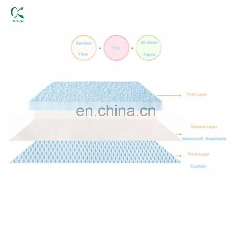 Fitted Style Breathable Waterproof Adult/Baby Bed Urine Pad