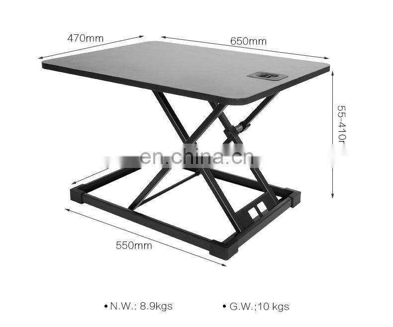 Adjustable computer table,Electric adjustable sit and stand laptop and computer