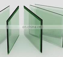 bullet proof tempered glass for bank doors and wall