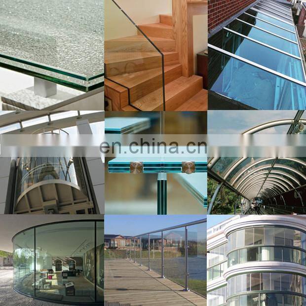 China high quality skylight canopy 88.4 17.52mm tempered laminated glass price