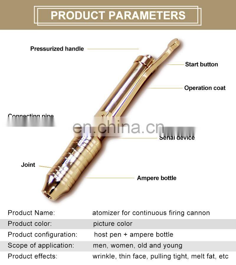 2021 top sale Needle Free Injector 24k hyaluronic pen with OEM Services