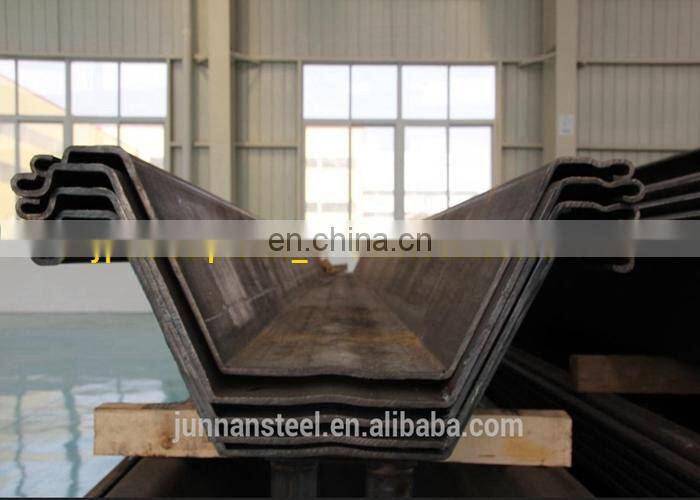 cheap price retaining walls steel sheet pile U type SY295 SY390 15M length