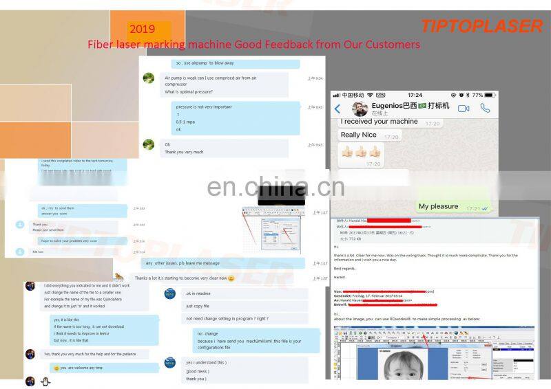 New Design Metal laser marker 20w 30w 50w fiber laser marking machine