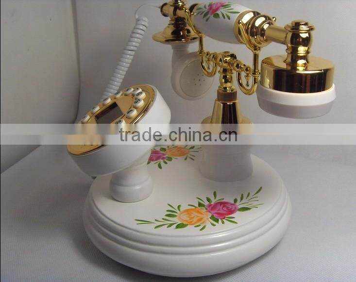 Pretty antique telephone,retro phone