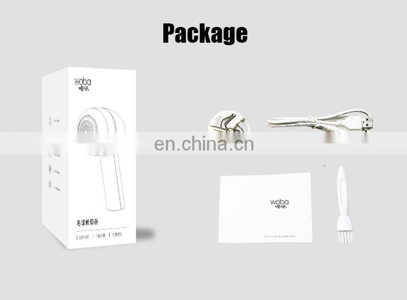 2021 GOOD SELL Compact Size Rechargeable Usb Charging Cable Portable Lint Remover Clothes lint remover brush