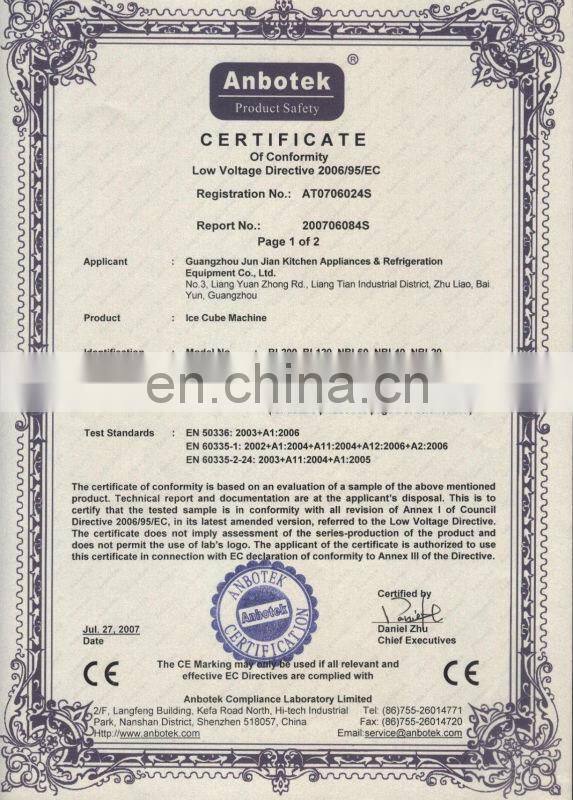 Commercial Under Counter Stainless Steel Worktable Refrigerator Freezer