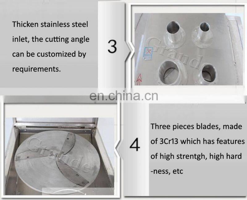 Factory Price No damage Electric Cassava Chip Cutting Machine