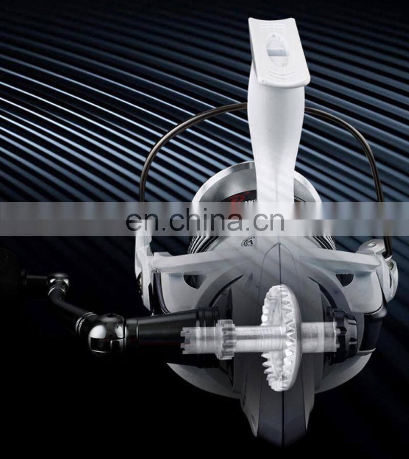 Popular 13+1BB 1000-7000 Series Metal Spinning Fishing Reel Peche White Fish Wheel fishing reel bait runner carp
