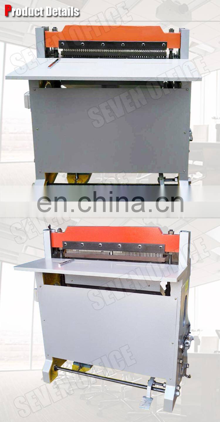 NO MOQ automatic paper notebook making hole punching machine perforator