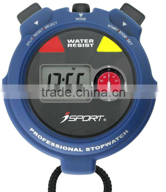 JG031 Coach racing mechanical stop watch