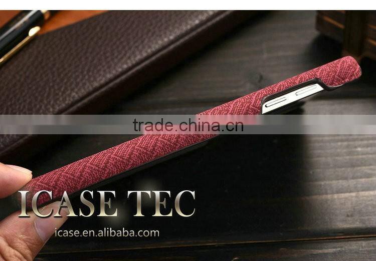 Manufacturer Wholesale Weave Style With Washed Cloth Phone Case for samsung galaxy note 5