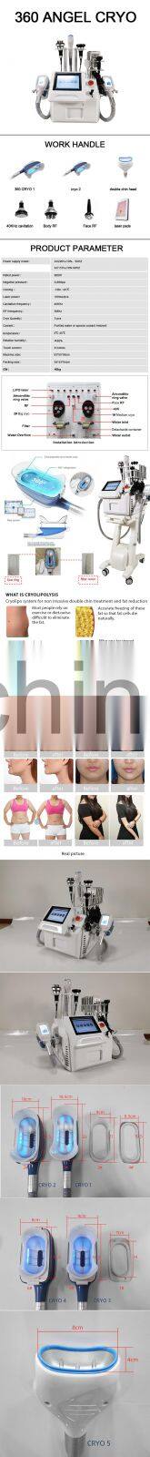 Criolipolisis Cryolipolysis Slimming Machine Portatil Cryolipolisis Machine Portable 2 Handles