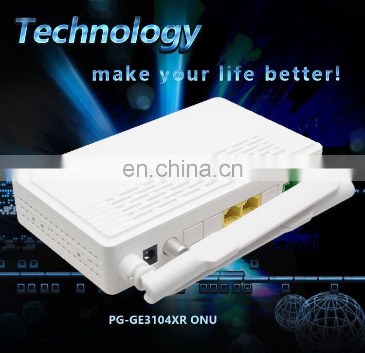 1GE+1FE+CATV new 2.4GHz 5dBi onu iptv wifi epon gpon xpon onu ont with wifi catv