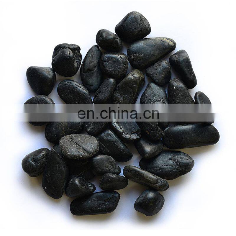 beautiful bright color paving stone black stone