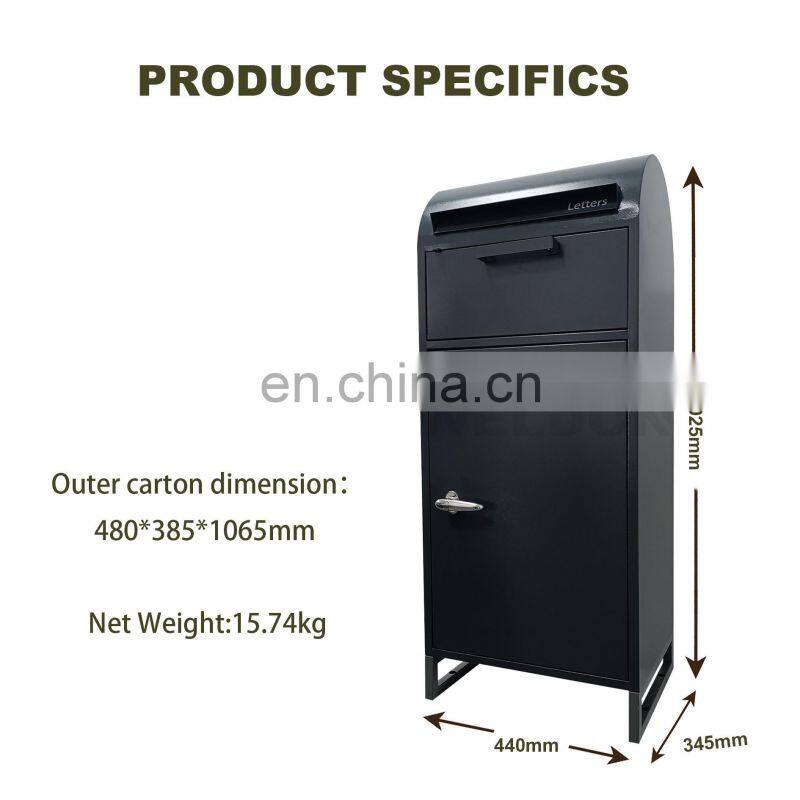 Bulk Buying Outdoor Package Mailbox/electronic Mailbox /Anti-theft Design