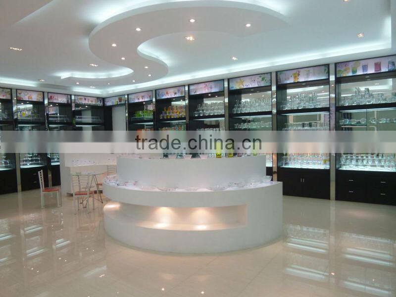 50ml Transparent glass cup with printing