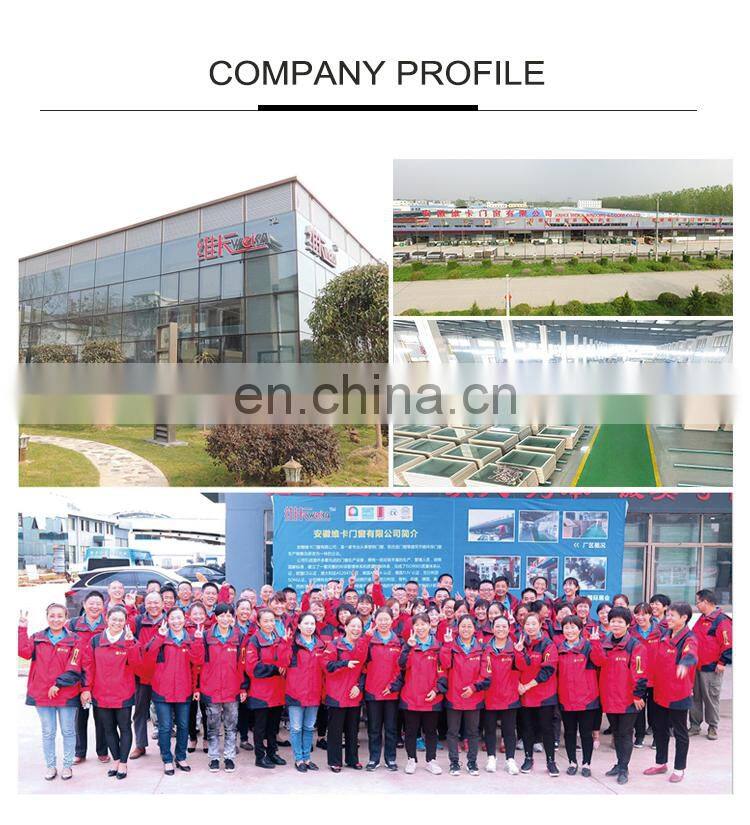 Hot-Selling high quality low price sliding door system folding door with aluminum profiles lightweight doors