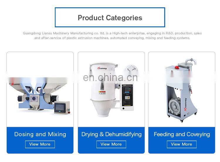 Liansu automatic extrusion material blending weighing processing System for Injection Production